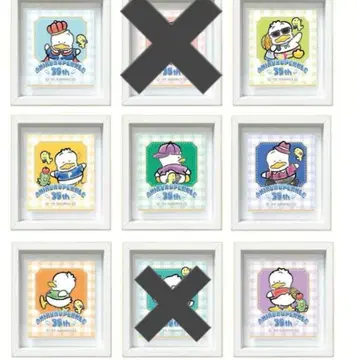 아힐의 페클 트레이딩 프레임 마그넷 35th 페클 산리오