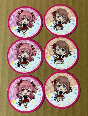 스시로 프로세카 콜라보 피크 모어쟝 6장 세트