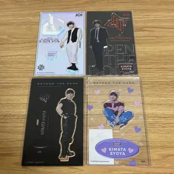 JO1 키마타 쇼야 아크릴 스탠드 4개 세트