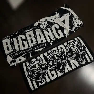 BIGBANG 머플러 타월 2장 세트