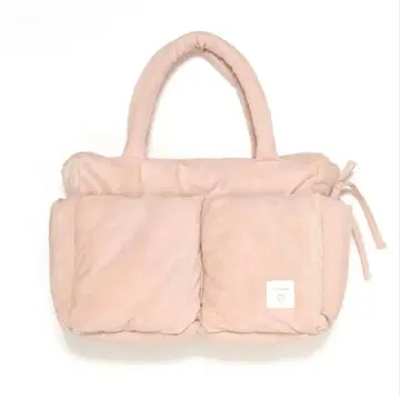andmary Mary quilting suede bag pink 3