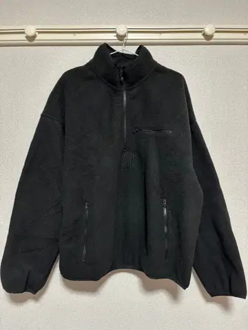 보아 오버 사이즈 하프 지퍼 GAP 로고 풀오버