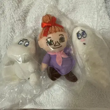 무민 봉제 인형 마스코트 2 무민 미미 자매 유령
