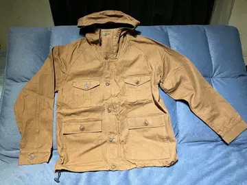 LaunchBasicTrade 필드 자켓 브라운 L 후드 부착