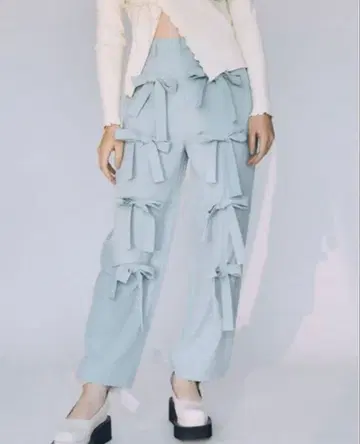 merry jenny 리본 슬랙스