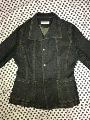 GEOFFREY BEENE 다크 데님 자켓