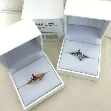 앙스타 사쿠마 리츠 키즈나 반지 골드 실버