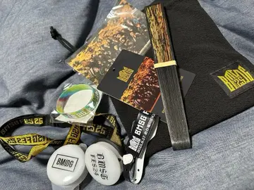 BMSG 페스티벌 기념품, 라이트 2종, 은색 테이프, 고무 밴드