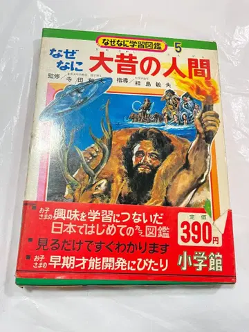 오비 포함 소학관 왜? 왜? 학습 도감 5 대 고대 인류