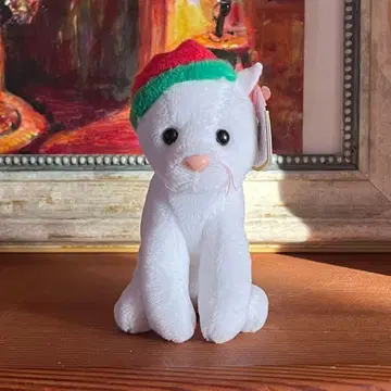 [구하기 어려움] ty 비니 베이비즈 고양이 봉제 인형 오너먼트
