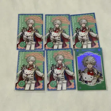 무라쿠모 카게츠 산리오 사진풍 카드 노멀 5장 레어 1장 세트