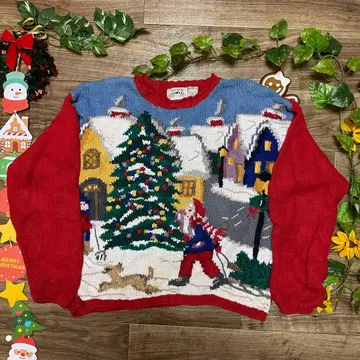 COUNTRYSIDE CLASSICS 빈티지 니트 스웨터