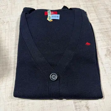 POLO 네이비 V넥 가디건 LL