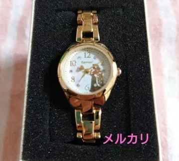 [ 새상품급 중고 ] 라푼젤 손목시계 팔찌 워치 골드 디즈니