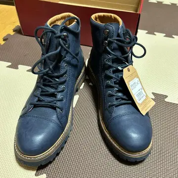 Aigle 네이비 워크 부츠 사이즈 40