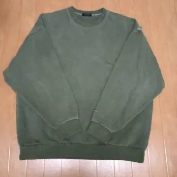 nautica 올리브 그린 크루넥 맨투맨