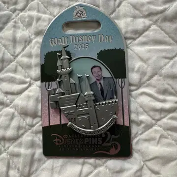 디즈니 캘리포니아 애너하임 핀 배지 25주년 70주년