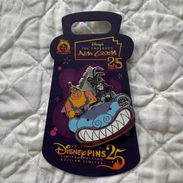 디즈니 캘리포니아 애너하임 핀 배지 25주년 70주년