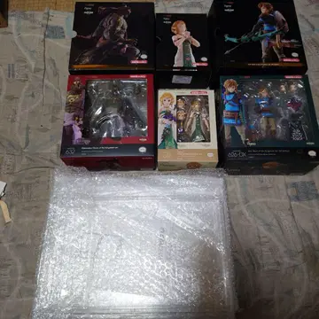 figma 젤다의 전설 티어스 오브 더 킹덤 피규어 피규어 케이스 3개