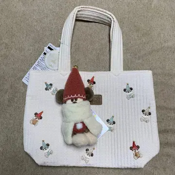 릴루린린 토트백 인형 배지 세트 디즈니 크리스마스 2025