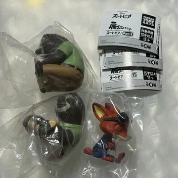 디즈니 주토피아 어깨 쿵 캡슐 토이 가챠가챠 굿즈 닉