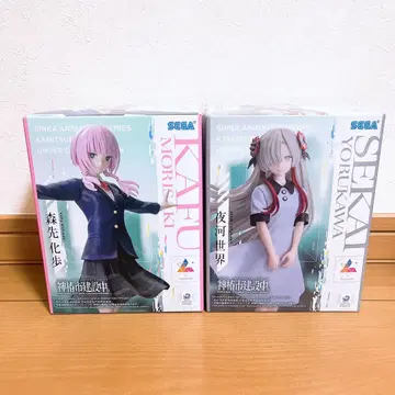 카미츠바키시 건설 중. 피규어 요카 세카이 모리사키 카호 2종 세트