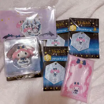 산리오 마이멜로디 Happy 복권 A상 피규어 B상 봉제 인형 마스코트
