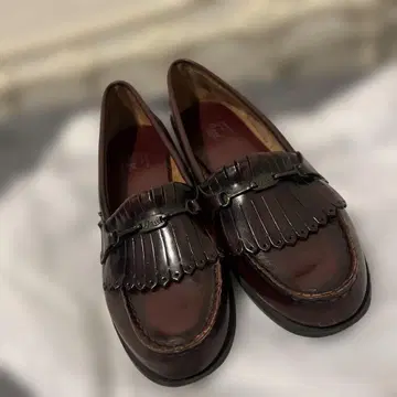 G.H.BASS 로퍼 프린지 브라운