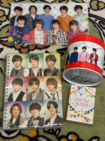 Hey! Say! JUMP 세븐일레븐 4점 굿즈 세트