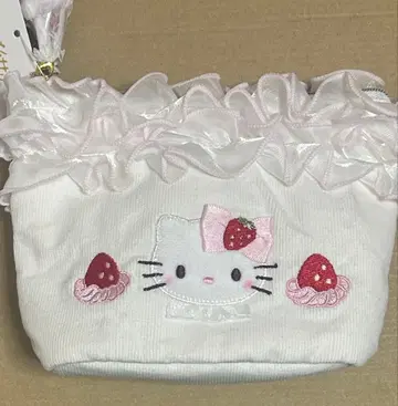 딸기 휘핑 케이크 디자인 시리즈 * 파우치 키티