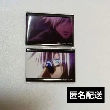 주술회전 PLAZA 장면 사진 트레이딩 스퀘어 캔뱃지 C 고죠