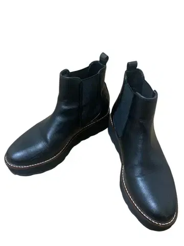 블랙 사이드 고어 부츠 통굽 ORiental Traffic 사이즈 M