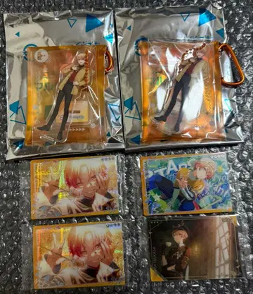 텐마 츠카사 스시로 콜라보/아크릴 스탠드 포함 멀티 파우치 & 카드 세트