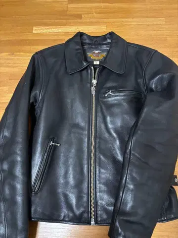 [ H.D.C.제 레어 ] 할리데이비슨 소가죽 싱글 라이더 M