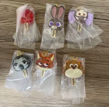 주토피아 아이스캔디 참 전 6종 컴플리트 아이스캔디