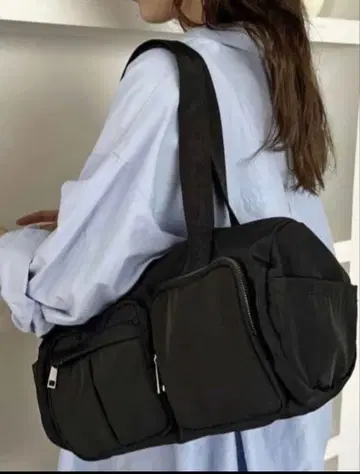 [ 8포켓 수납력 /230g ] 아웃포켓 경량 드럼백