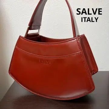 SALVE 살베 미니 핸드백 소가죽 이탈리아 레드 계열