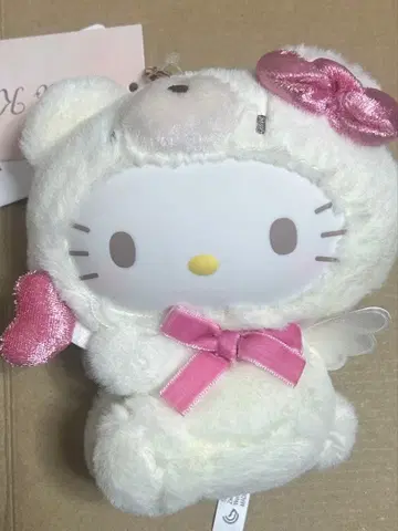 헬로키티 인형옷 마스코트 (곰) 산리오