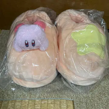 커비 슬리퍼 별 디자인