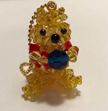 디즈니 곰돌이 푸 비즈 키링