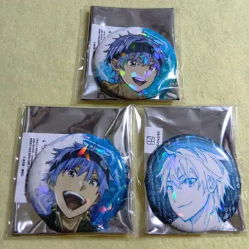 홀로그램 캔뱃지 3종 엔죠 소리 데드 어카운트 로프트