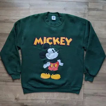 80s 90s 미키마우스 디즈니 애니메이션 트레이닝복 맨투맨