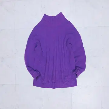 BARNYARDSTORM 울 캐시미어 혼방 터틀넥 오버 니트