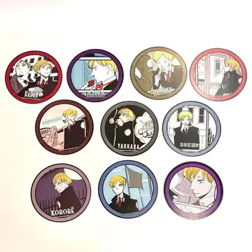 ACCA 13구 감찰과 콜라보 카페 특전 스티커 진 세트