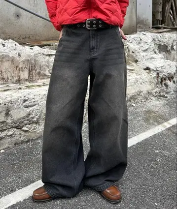 13.5 온스 빈티지 라이크 오버다이 데님