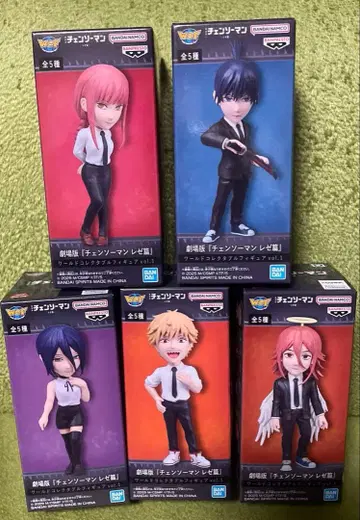 체인소 맨 레제 편 월드 컬렉터블 피규어 컴프 세트