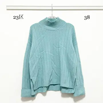 0589 23구 라무즈 캐시미어 터틀넥 니트 38 사이즈