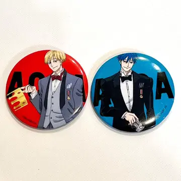 ACCA 13구 감찰과 낭독극 한정판 캔뱃지 세트 니노 진