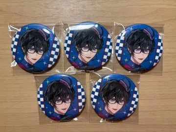 니지산지 VOLTACTION AGF 사계절아키라 캔뱃지 등신