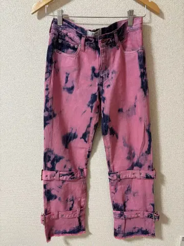 jouetie 타이다이 데님 팬츠 S 사이즈